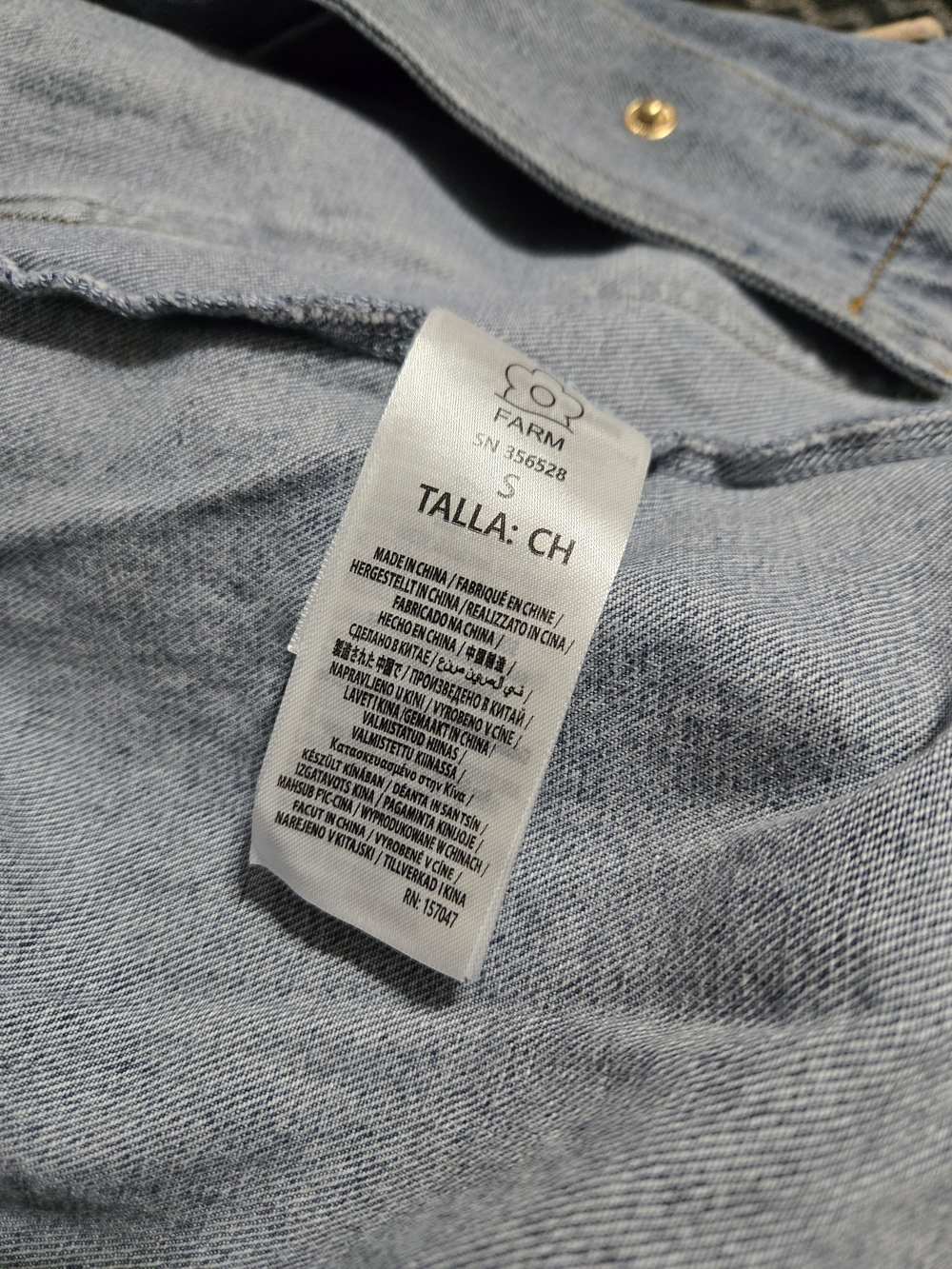 Farm Rio Denim Richelieu Barn Jacket - Picture 5 of 9